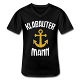 KlabauterMANN - Klassisches Männer-T-Shirt mit V-Ausschnitt - Schwarz