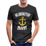 KlabauterMANN - Männer Slim Fit T-Shirt - Schwarz