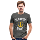 KlabauterMANN - Männer Slim Fit T-Shirt - Graphite