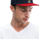 KlabauterMANN - Snapback Cap - Navy/Rot