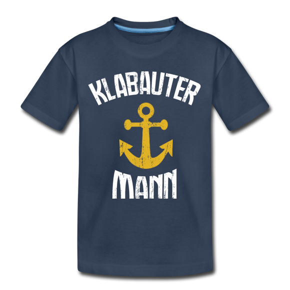 Klabautermann - Teenager Premium Bio T-Shirt - Navy