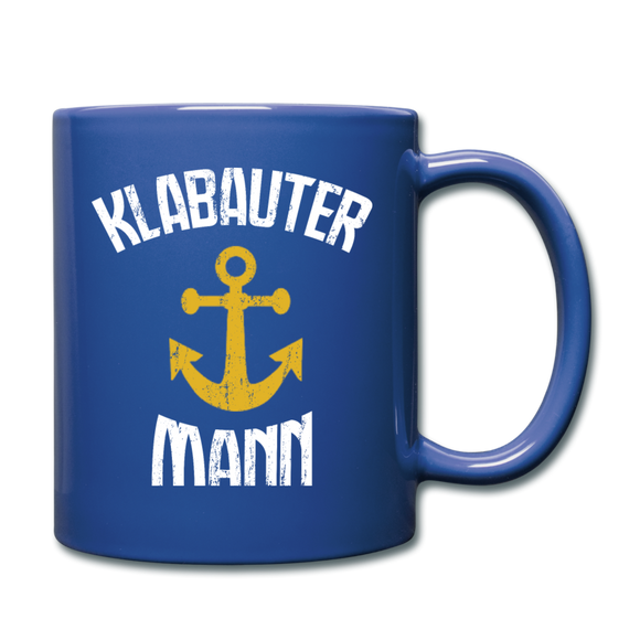 KlabauterMANN - Tasse einfarbig - Royalblau