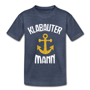 Klabautermann - Teenager Premium T-Shirt - Blau meliert