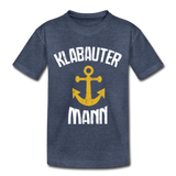 Klabautermann - Teenager Premium T-Shirt - Blau meliert