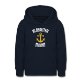 Klabautermann - Teenager Hoodie - Navy