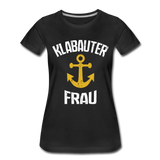 KlabauterFRAU - Frauen Premium T-Shirt - Schwarz