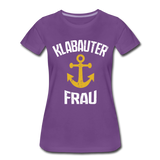 KlabauterFRAU - Frauen Premium T-Shirt - Lila