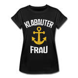 KlabauterFRAU - Frauen Oversize T-Shirt - Schwarz