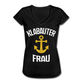 KlabauterFRAU - Frauen Vintage T-Shirt - Schwarz