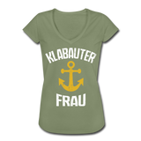 KlabauterFRAU - Frauen Vintage T-Shirt - Oliv