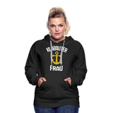 KlabauterFRAU - Frauen Premium Hoodie - Schwarz