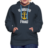 KlabauterFRAU - Frauen Premium Hoodie - Navy