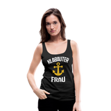 KlabauterFRAU - Frauen Premium Tank Top - Schwarz