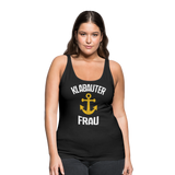 KlabauterFRAU - Frauen Premium Tank Top - Schwarz