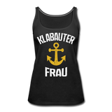 KlabauterFRAU - Frauen Premium Tank Top - Schwarz