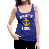 KlabauterFRAU - Frauen Premium Tank Top - Königsblau