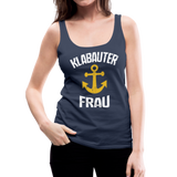 KlabauterFRAU - Frauen Premium Tank Top - Navy