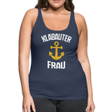 KlabauterFRAU - Frauen Premium Tank Top - Navy