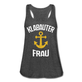 KlabauterFRAU - Federleichtes Frauen Tank Top - Dunkelgrau meliert