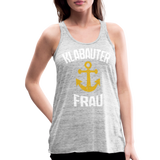 KlabauterFRAU - Federleichtes Frauen Tank Top - Grau meliert