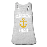 KlabauterFRAU - Federleichtes Frauen Tank Top - Grau meliert