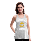 KlabauterFRAU - Federleichtes Frauen Tank Top - Grau meliert