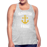 KlabauterFRAU - Federleichtes Frauen Tank Top - Grau meliert