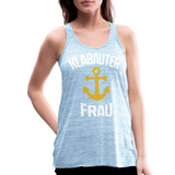 KlabauterFRAU - Federleichtes Frauen Tank Top - Blau meliert