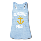 KlabauterFRAU - Federleichtes Frauen Tank Top - Blau meliert