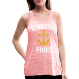 KlabauterFRAU - Federleichtes Frauen Tank Top - Rot meliert