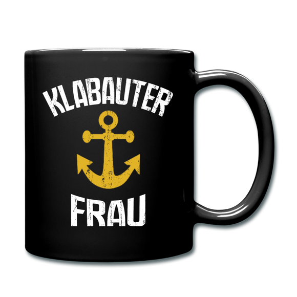 KlabauterFRAU - Tasse einfarbig - Schwarz