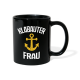 KlabauterFRAU - Tasse einfarbig - Schwarz