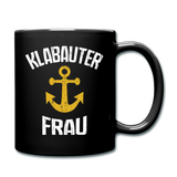 KlabauterFRAU - Tasse einfarbig - Schwarz