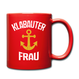 KlabauterFRAU - Tasse einfarbig - Rot