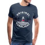 Nordlicht - Männer Premium T-Shirt - Navy