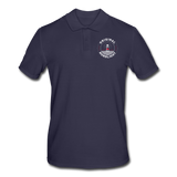 Nordlicht - Männer Poloshirt - Navy