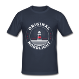 Nordlicht - Männer Slim Fit T-Shirt - Navy