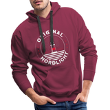 Nordlicht - Men’s Premium Hoodie - Bordeaux