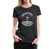 Nordlicht - Frauen Premium T-Shirt - Schwarz