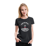 Nordlicht - Frauen Premium T-Shirt - Schwarz