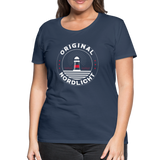 Nordlicht - Frauen Premium T-Shirt - Navy