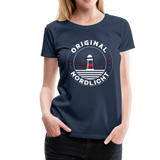 Nordlicht - Frauen Premium T-Shirt - Navy