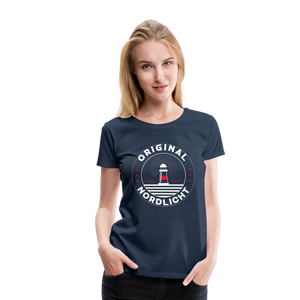 Nordlicht - Frauen Premium T-Shirt - Hellrosa