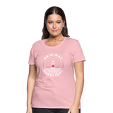 Nordlicht - Frauen Premium T-Shirt - Hellrosa