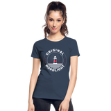 Nordlicht - Frauen Premium Bio T-Shirt - Navy