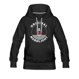 Nordlicht - Frauen Premium Hoodie - Schwarz