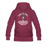 Nordlicht - Frauen Premium Hoodie - Bordeaux