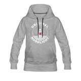 Nordlicht - Frauen Premium Hoodie - Grau meliert