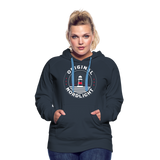 Nordlicht - Frauen Premium Hoodie - Navy