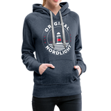 Nordlicht - Frauen Premium Hoodie - Jeansblau